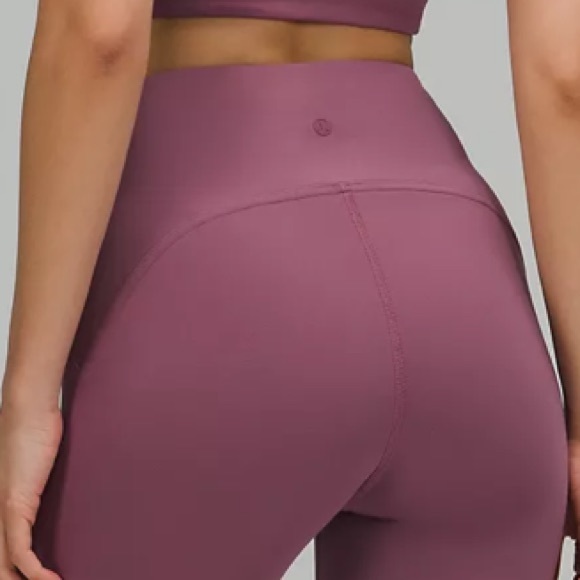 LULULEMON INSTILL HR TIGHT 25” LUXE SOFT FOUR-WAY STRETCH IN GRAY LAVENDER SZ 6 - Picture 8 of 16